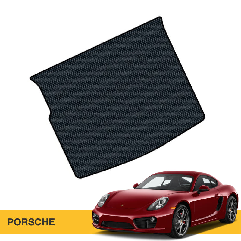 Niestandardowa mata bagażnika Porsche z materiału EVA wykonana przez Prime EVA.