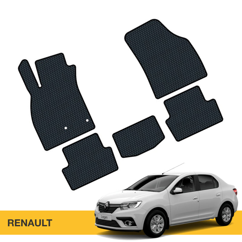Kompletne zestawy mata podłogowa samochodu Renault wykonane z EVA przez Prime EVA.