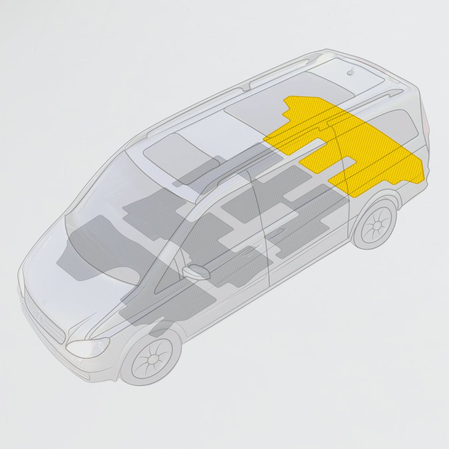 Dywaniki samochodowe do Renault Trafic - Bagażnik