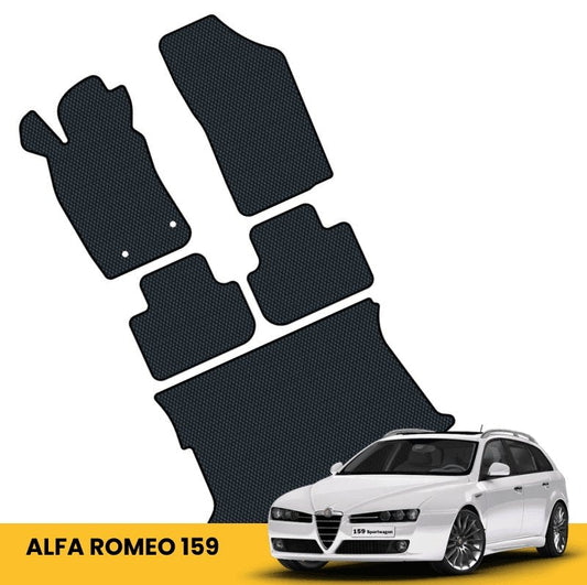 Dywaniki samochodowe do Alfa Romeo 159 - Przód i tył