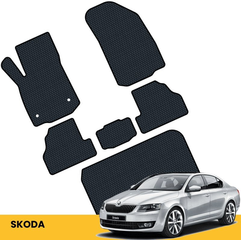 Dywaniki samochodowe EVA do Skoda Prime, zapewniające komfort i ochronę podłogi pojazdu.