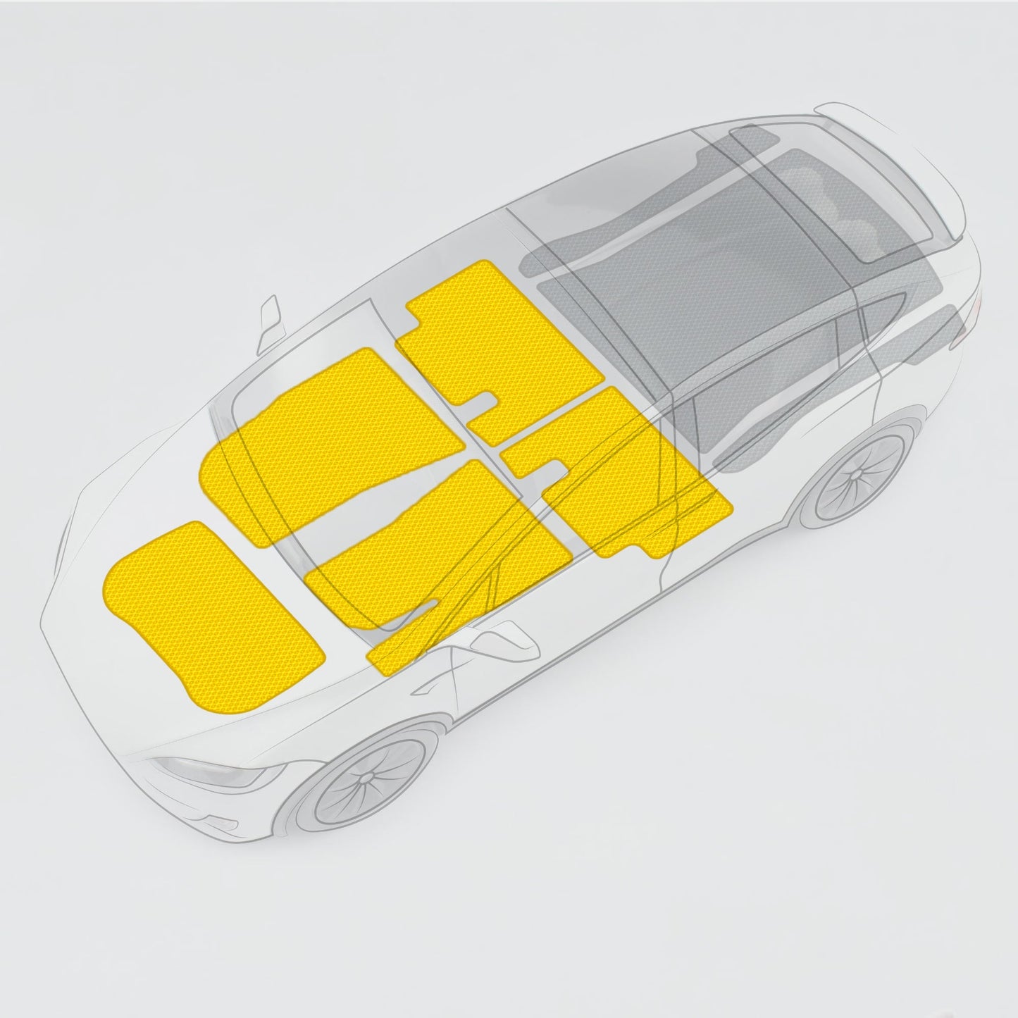 Dywaniki samochodowe do Hyundai IONIQ 5 I generacja (2021 - 2022) All Wheel Drive (AWD) Automatyczna - Przód i tył + Przedni bagażnik